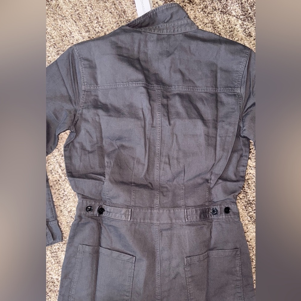 OUTERKNOWN NWT S.E.A. JUMPSUIT ROMPER OVERALL XS GREY REVOLVE ANTHROPOLOGIE - Picture 12 of 14